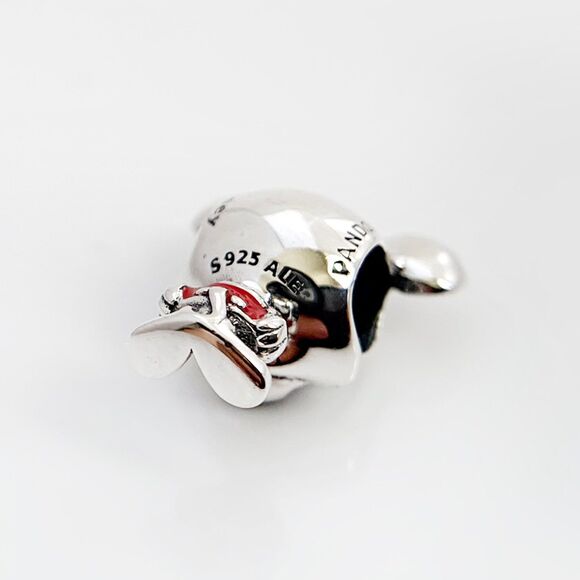 Classic Pandora Charms: Upgrade Your Bracelet Mickey Charms, Red Enamel - Picture 3 of 3